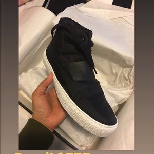 ❌SOLD❌ BNIB Authentic CHANEL black nylon hightops